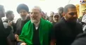 عکس/حضور رئیس قوه قضائیه در مراسم پیاده روی اربعین