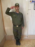 عکس/ مسن‌ترین سرباز ناجا با ۴۳ سال سن