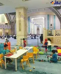 یک ابتکار زیبا برای جذب کودکان به مسجد + عکس