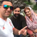 عکس جدید بهاره رهنما و همسرش با چهره ای متفاوت