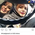 سلفی بازیگر زن با ماشین جدیدش +عکس