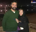 بهاره رهنما در آغوش همسرش در سفر+عکس