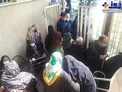 عکسی نگران کننده از ازدحام سالمندان برای تزریق واکسن