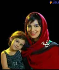 ظاهر تغییریافته خانم بازیگر کنار دخترش