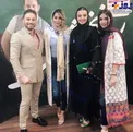 خانم بازیگر و دخترش در کنسرت بابک جهانبخش+عکس