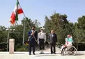 برگزاری مراسم جابه جایی پرچم بین پرچمداران المپیک ۲۰۱۶ و ۲۰۲۰