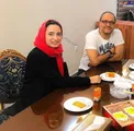 رامبد جوان و همسرش در منزل+عکس