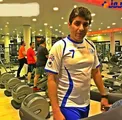 تیپ بازیگر مشهور در باشگاه ورزشی + عکس