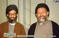 تصویری قدیمی از رهبر انقلاب در کنار شهید بهشتی