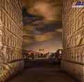 عکس/ نمای راه شیری از میان یکی از دروازه های کاخ صد ستون تخت جمشید