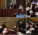 عکس/ حجت‌الاسلام رئیسی بر جایگاه نایب رییسی خبرگان نشست