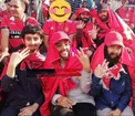 دختران ریش‌دار در جشن قهرمانی پرسپولیس + عکس