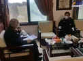 عکس/ دیدار محسن رضایی با فرمانده کل سپاه در شرایط کرونایی