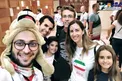 عکس/ حمایت خانواده کی روش از ایران در بازی با پرتغال!