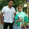 تیپ بهاری و زیبای الناز شاکردوست در خیابان