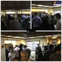 خبرنگاران در انتظار ورود به صحن اصلی شورای شهر تهران/عکس