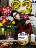 تیپ خاص خانم بازیگر در جشن تولدش+عکس