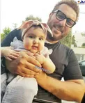 محسن کیایی و دخترش رز+عکس