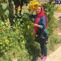 تیپ دیده نشده خانم بازیگر در سفر نوروزی + عکس