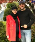 سام درخشانی و همسرش در دوران بارداری+عکس