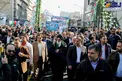 رئیس مجمع تشخیص مسلحت نظام در راهپیمایی ۲۲ بهمن/عکس