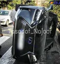 عکس/ چپ كردن لكسوس NX توسط يک ايرانی