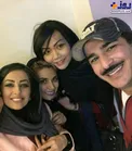 سلفی آقای بازیگر مشهور با همسر تایلندی اش