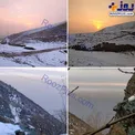 آلودگی هوا از دره چین کلاغ در سعادت آباد
