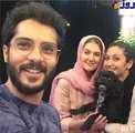 آقای بازیگر در کنار همسر خارجی و حیوان خانگی شان+ عکس