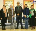 تیپ زنان بازیگر در کنار علی کریمی+عکس
