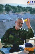 عکس دیده نشده از شهید حاج قاسم سلیمانی با لباس نظامی