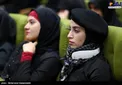 ظاهر متفاوت دختر شرکت کننده در همایش حشدالشعبی در تهران +عکس