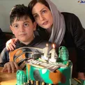 شقایق دهقان در جشن تولد پسرش+عکس