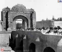 دروازه دولت تهران صد سال پیش+عکس