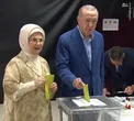 عکس/ اردوغان رای خود را به صندوق انداخت