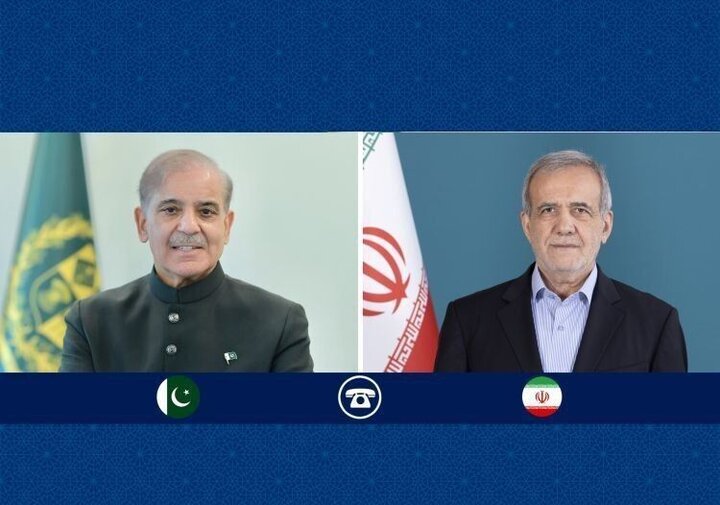 گفتگوی تلفنی شهباز شریف و پزشکیان درباره تحولات منطقه گفتگوی تلفنی شهباز شریف و پزشکیان درباره تحولات منطقه