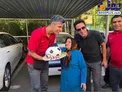 کیک تولد مادر خبرنگار فوت شده برای عادل فردوسی پور