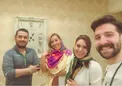 حمید هیراد در مطب خانم دکتر معروف+عکس