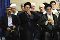 عكس/حضور احمدی نژاد در مراسم تنفيذ حكم رياست جمهوري