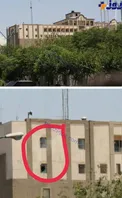 تصویری از محل مخفی شدن تروریست‌ها در مجلس