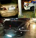 تصادف شدید مازراتی در تهران +عکس