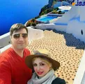 نیوشا ضیغمی و همسرش در جزیره ای عجیب + عکس