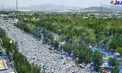 تصویر هوایی از وقوف ۲ میلیون حاجی در عرفات