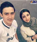 سلفی خانم بازیگر با سردار آزمون+عکس