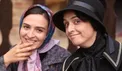 عكس/ ژست جالب دو بازيگر زن سريال شهرزاد در پشت صحنه اين فيلم