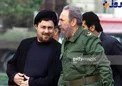 عكس/ ديدار سيد حسن خميني با فيدل كاسترو