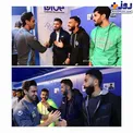 خوش و بش فرهاد مجیدی با بازیکنان استقلال/عکس