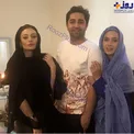 یکتا ناصر در کنار علی سخنگو و همسرش + عکس