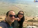 ابراز عشق خاص شبنم مقدمی در کنار دریا + عکس