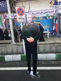 ماکت سردار سلیمانی در راهپیمایی 22 بهمن/عکس